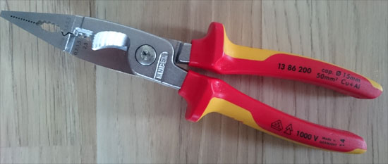 Knipex Installationszange Beitragsbild