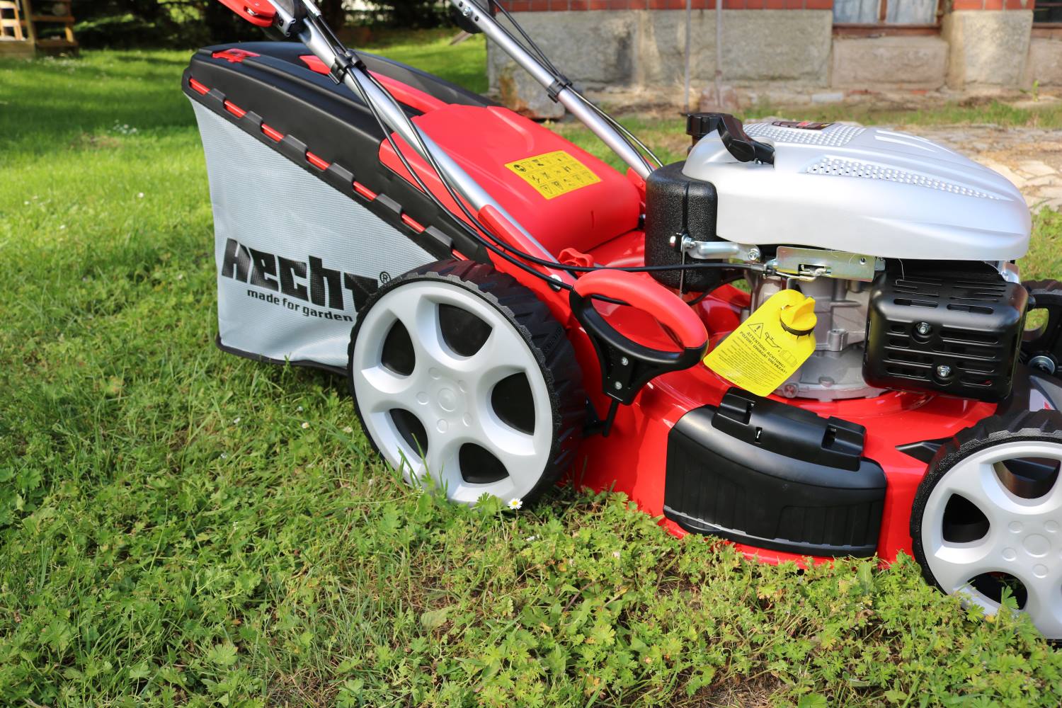 hecht 554 sxe benzin rasenmäher