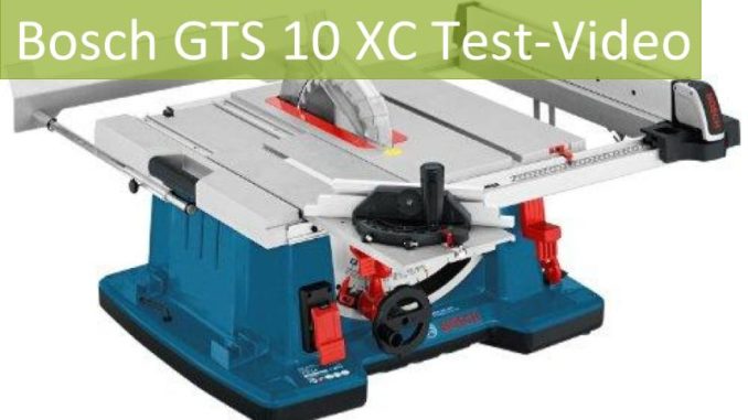 Bosch GTS 10 XC Test-Video