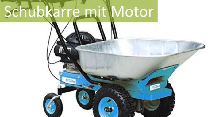 Schubkarre mit Motor von Güde Motorschubkarre - Schubkarre mit Motor von Güde