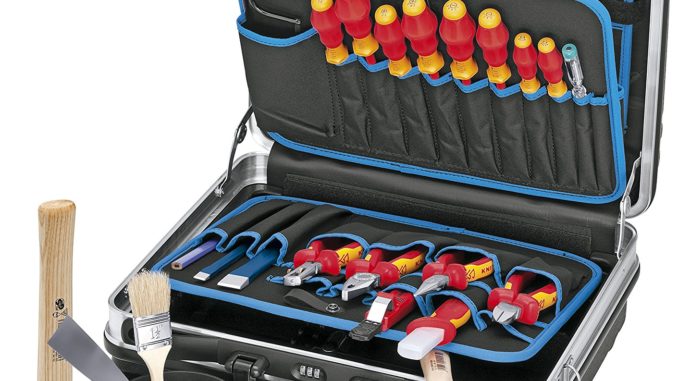 KNIPEX Werkzeugkoffer Basic 002105LE Koffer f Werkzeug und Zange Montagekoffer 