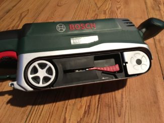 Bosch PBS 75 AE Bandschleifer Test