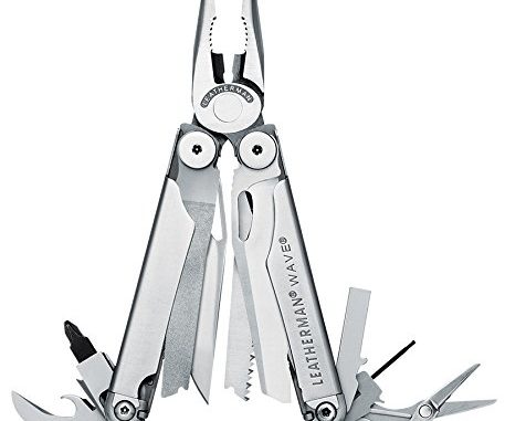 Leatherman Wave - Edelstahl Multitool mit 19 Werkzeugen