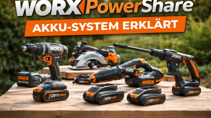 WORX PowerShare Akku-System