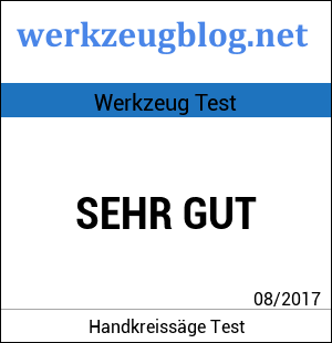 Unser Siegel: Handkreissäge Test