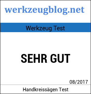 Unser Siegel: Handkreissägen Test