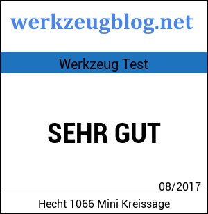 Unser Siegel: Hecht 1066 Mini Kreissäge